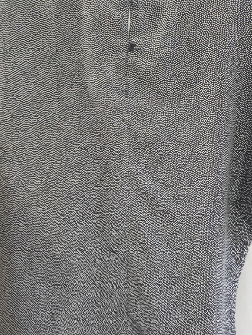 Nicola Black & White Micro‑Dot Blouse – Minimal Luxe Modern Look - Picture 7 of 10